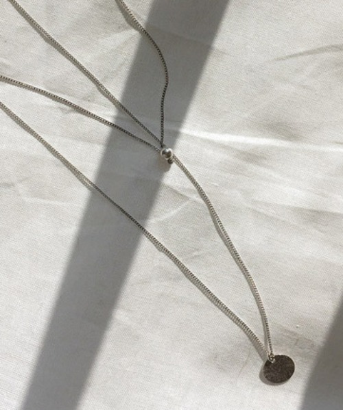 silver line necklace
